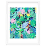 Wild Garden | Eclectic Contemporary Boho Jungle | Forest Meadow Botanical Nature Plants thumbnail