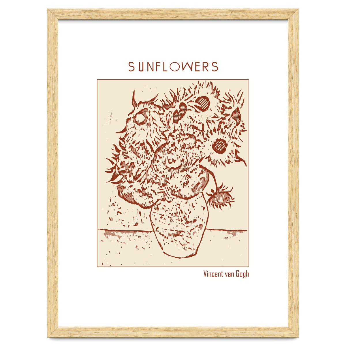 Sunflowers – Vincent Van Gogh