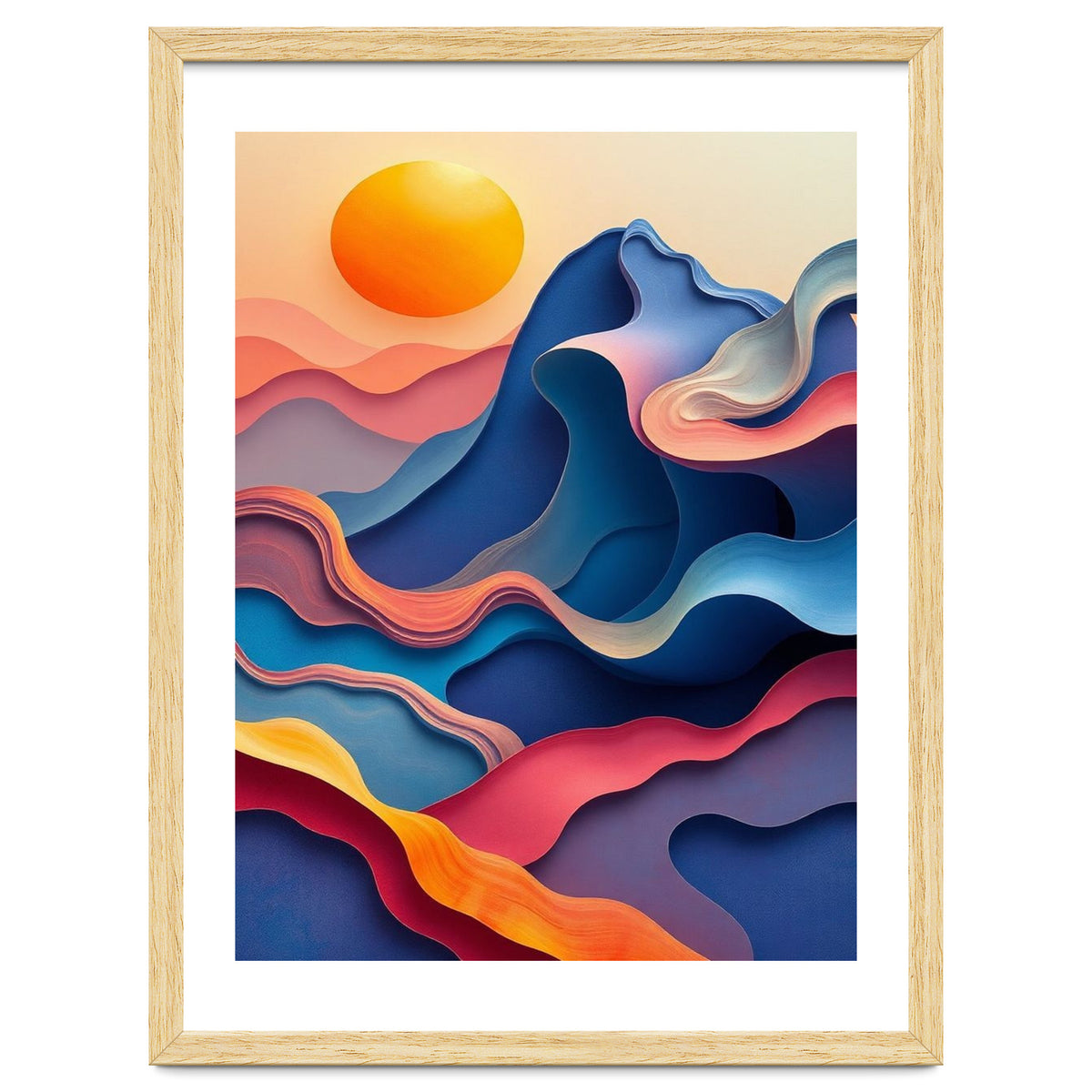 Sunset Over the Reef