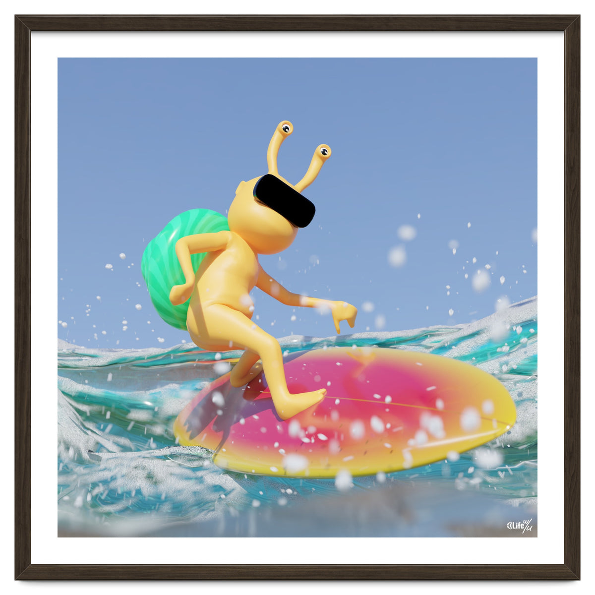 Surfing - angle #2 (Lwuba 043 Salt Proof Surfing 02)