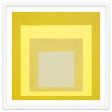JOSEF ALBERS - HOMAGE TO THE SQUARE YELLOW WHITE thumbnail