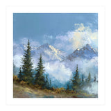 Majestic Snow-Capped Alpine Peaks (Print Only) thumbnail