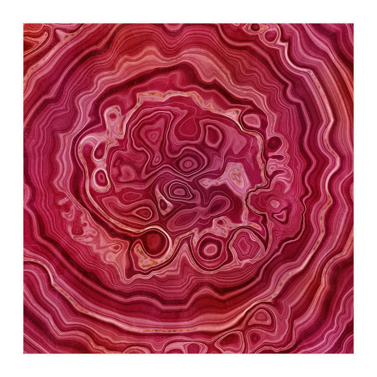 Red Agate Texture 07 (Print Only)