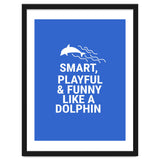 Smart, playful and funny like a dolphin thumbnail