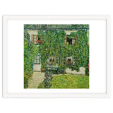 Forsthaus in Weissenbach am Attersee - Forestry house   in Weissenbach on Attersee-Lake,1912. thumbnail
