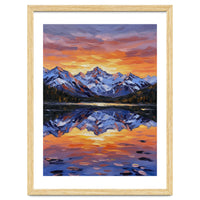 Alpenglow Reflections
