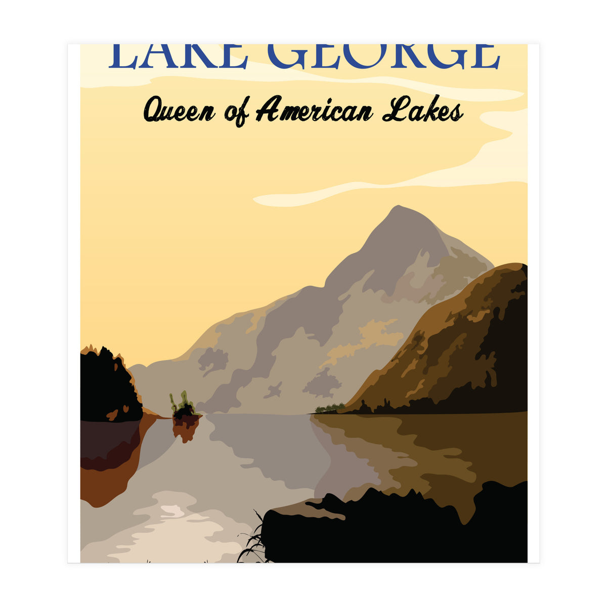 Lake George (Print Only)