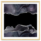 Black & Silver Glitter Agate Texture 03 thumbnail
