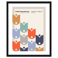 Stockholm Galleri Skandinavien Art Exhibition Poster