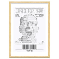 Receipt Art Chester Bennington