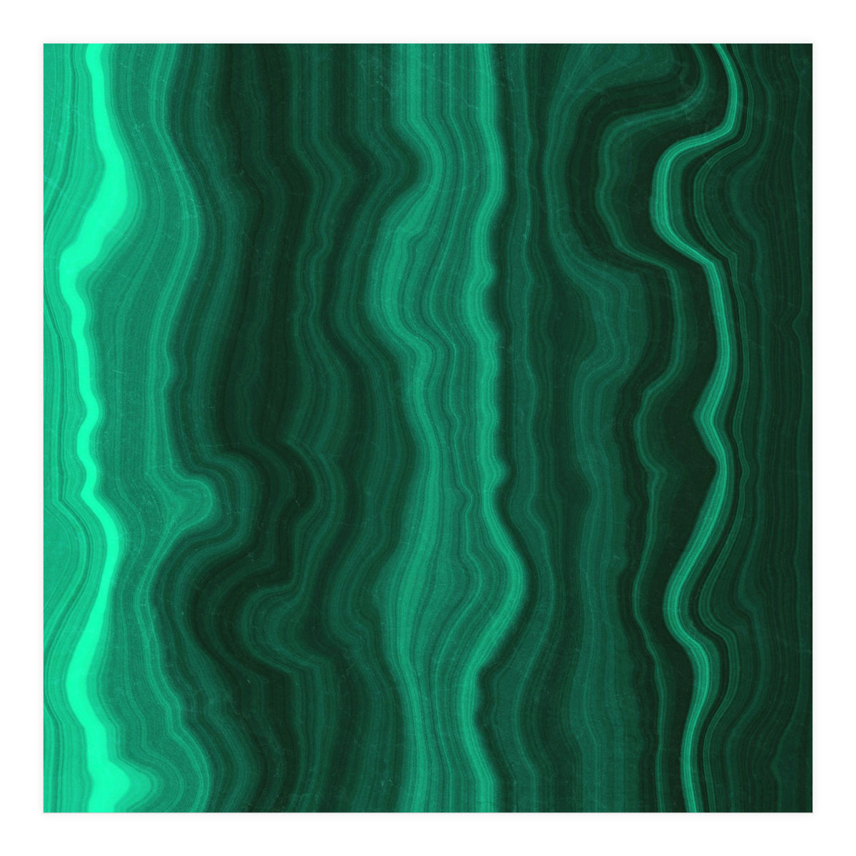 Malachite Texture 04 (Print Only)