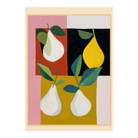Modern Pears Still Life II (Print Only)