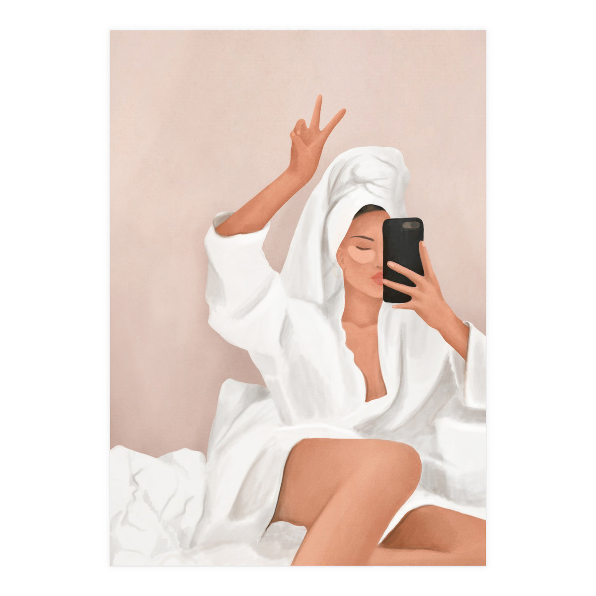 Morning Selfie (Print Only)