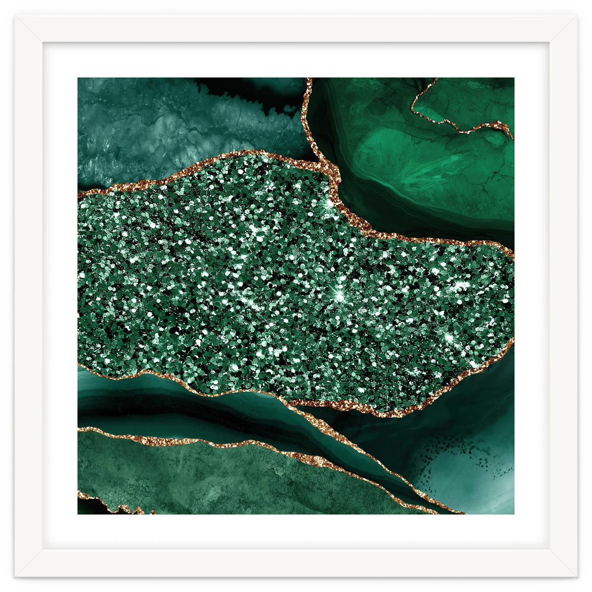 Agate Glitter Ocean Texture 13