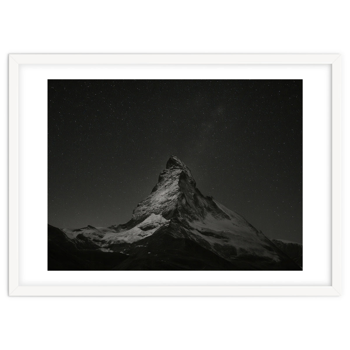 Matterhorn Switzerland Starry Night Mountain Photography