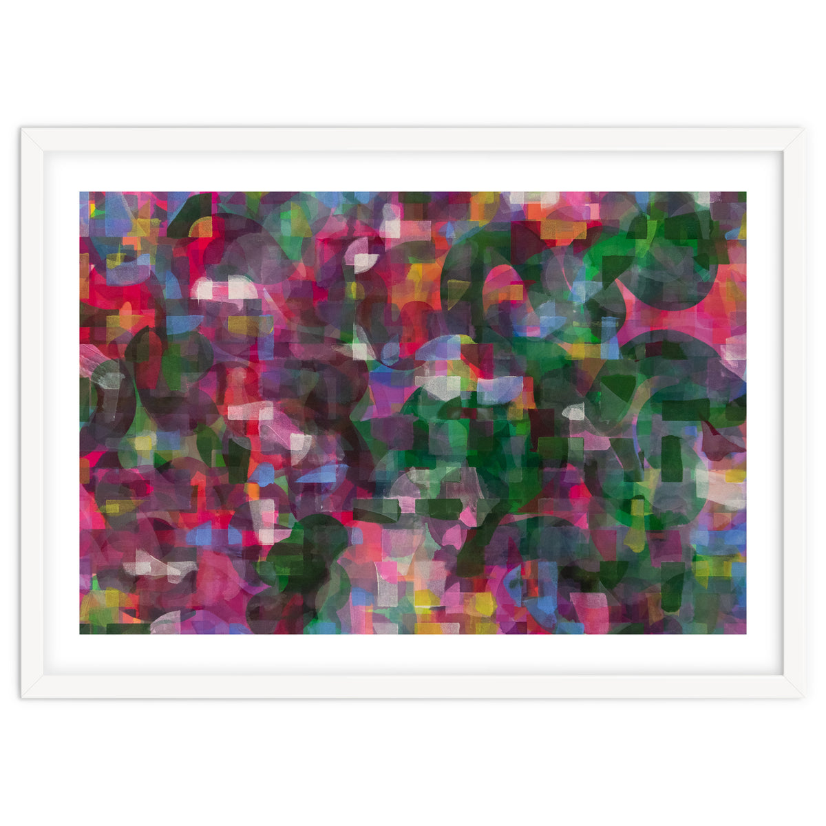 Morning Sun Through Stained Glass