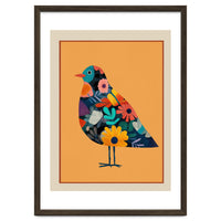 Floral Bird I