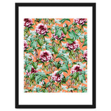 Frosty Florals || #society6 #decor #buyart thumbnail