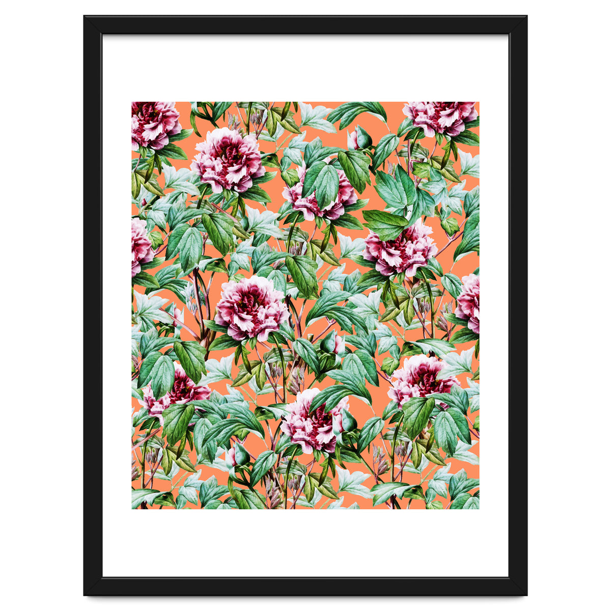 Frosty Florals || #society6 #decor #buyart