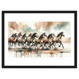Running Horses Panorama thumbnail