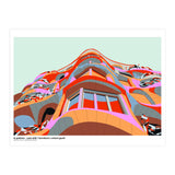La Pedrera by Antoni Gaudi - Barcelona (Print Only) thumbnail