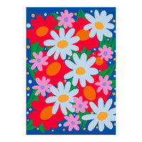 Bold Colourful Flowers (Print Only)