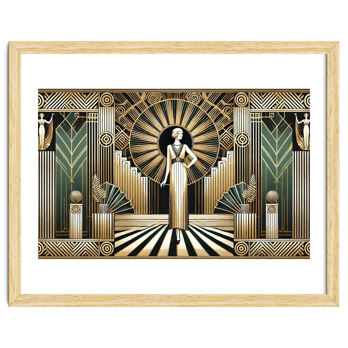 Golden Twenties Flair In Art Deco
