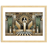 Golden Twenties Flair In Art Deco