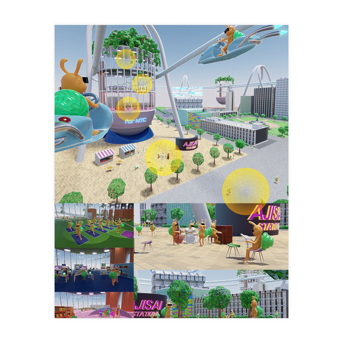 Mobile Station (Lwuba 023 Mobile Station 01) (Print Only)