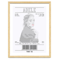 Receipt Art Adele