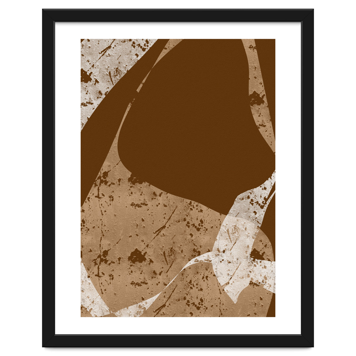 Brown Abstract Minimalist