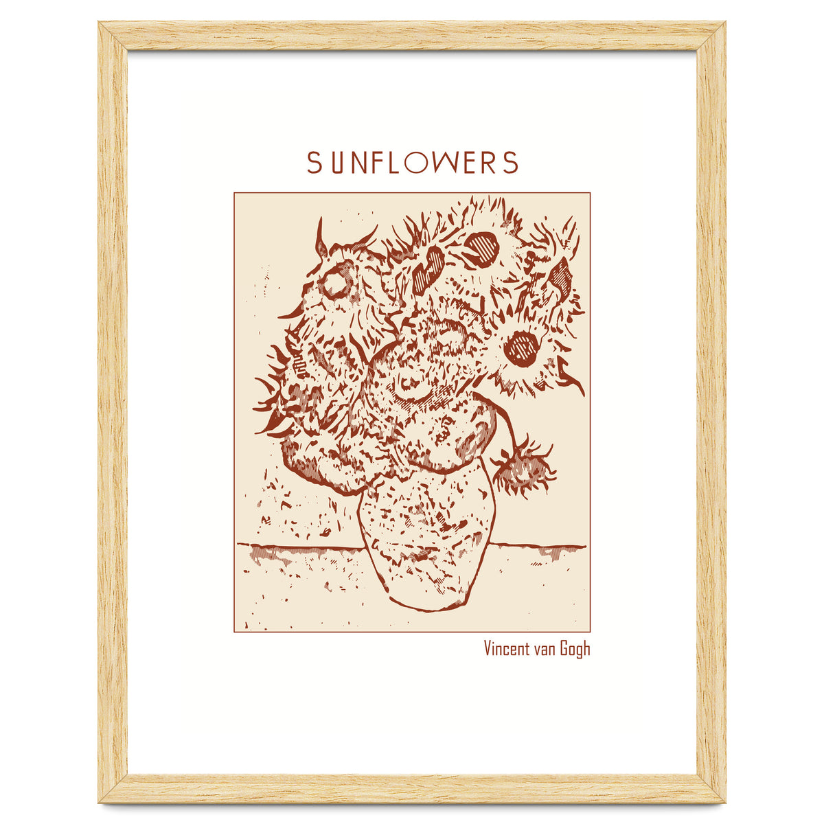 Sunflowers – Vincent Van Gogh