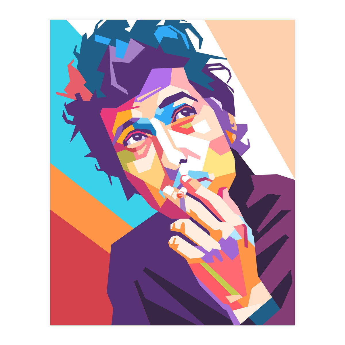 Bob Dylan art (Print Only)