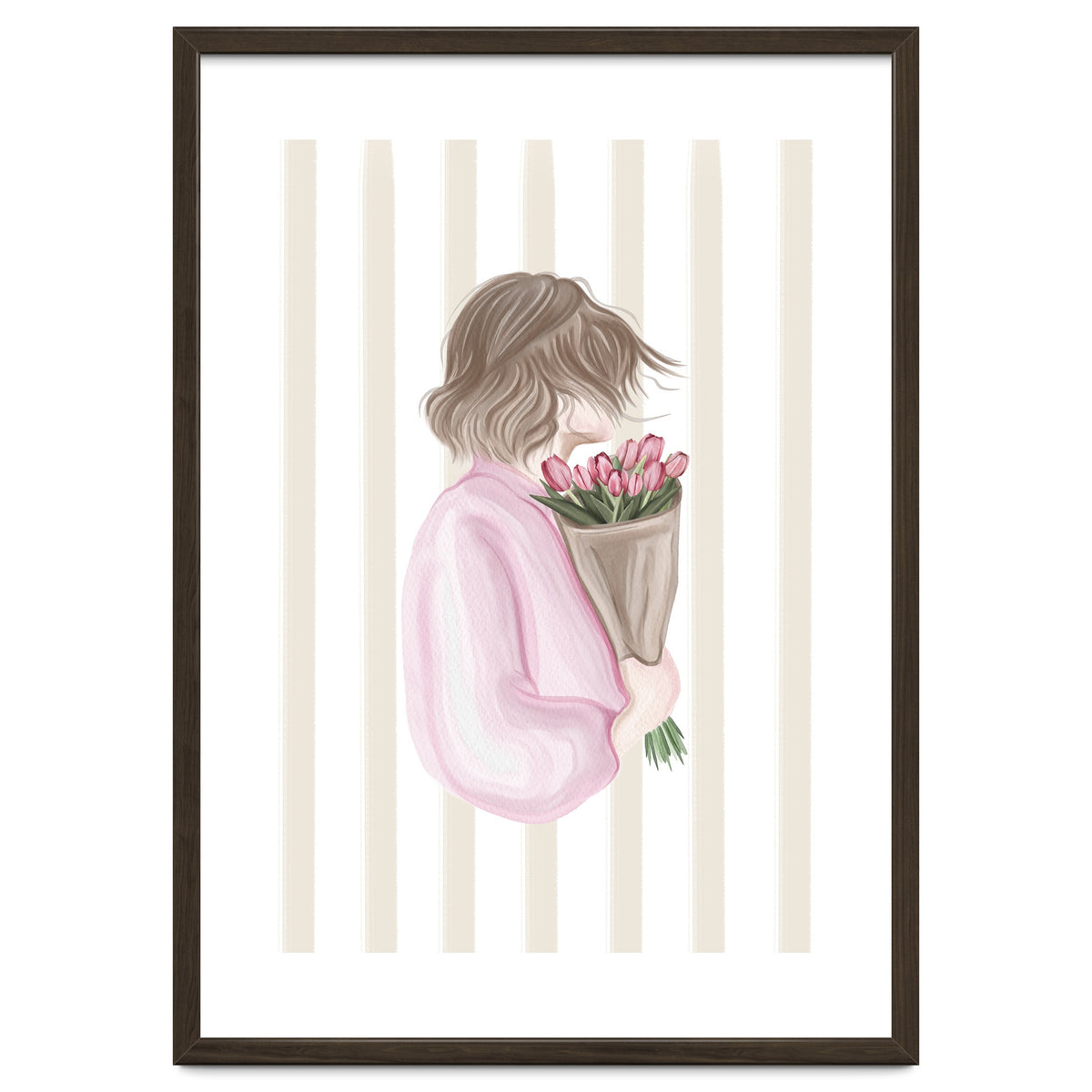 The Girl With The Tulips
