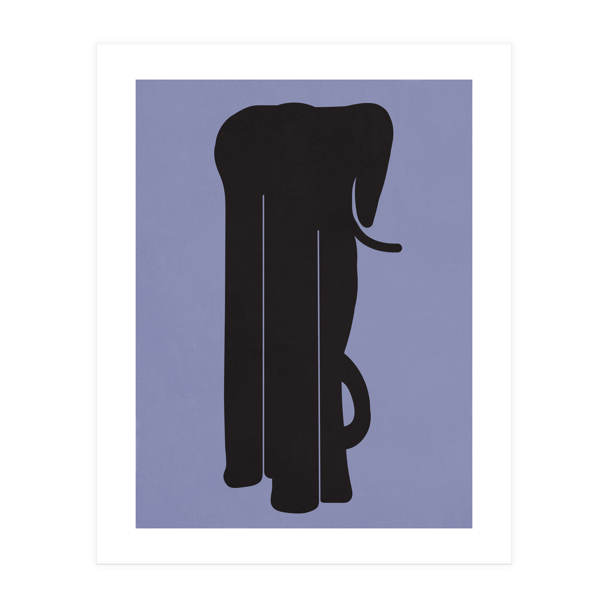 Minimal Elephant (Print Only)