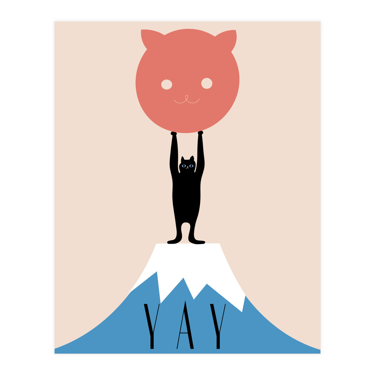 YAY - Powerful Cat (Print Only)