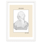 John Adams – John Trumbull (ascii Art) thumbnail
