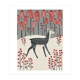 Fawn in a Winter Landscape (Print Only) thumbnail