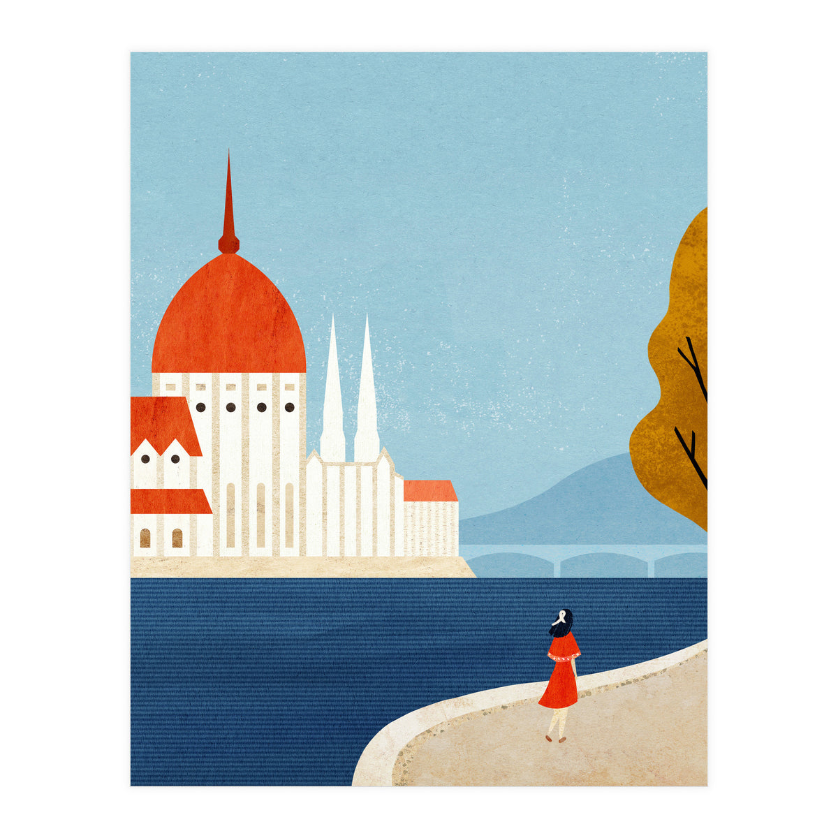 Autumn In Budapest (Print Only)