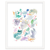 Abstract Watercolor Summer Flowers II thumbnail