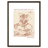“napoleon Crossing The Alps,” – Jacques Louis David thumbnail