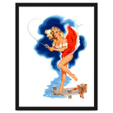 Pinup Sexy Girl And A Fishing Accident thumbnail