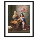 Bartolomé Esteban Murillo / 'Saint Anne with the Virgin', ca.  1655, Spanish School. VIRGIN MARY. thumbnail