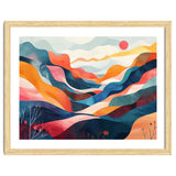 Abstract Mountain Landscape Art thumbnail