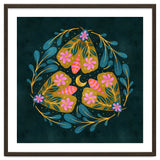 Floral Moths and Moon thumbnail