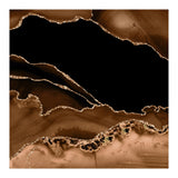 Brown & Gold Agate Texture 14 (Print Only) thumbnail