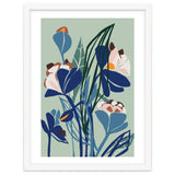 Florals At Night – Modern Illustration Light thumbnail