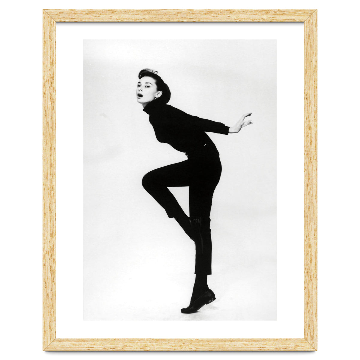 AUDREY HEPBURN in FUNNY FACE (1957), directed by STANLEY DONEN.