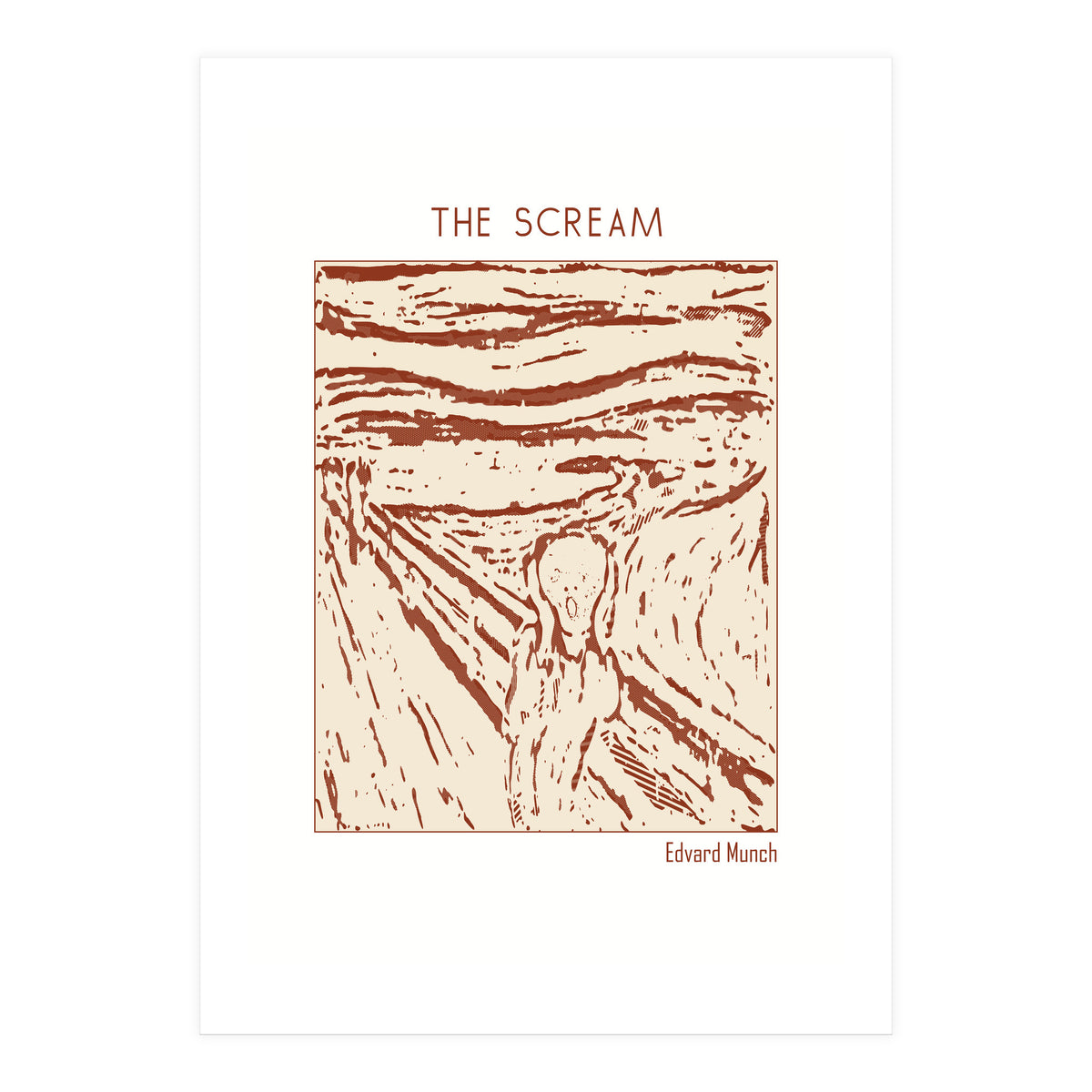 The Scream – Edvard Munch (Print Only)
