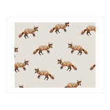 Gold Fox Pattern (Print Only) thumbnail